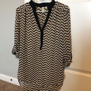 Chevron blouse